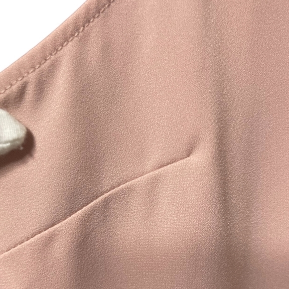 💕💕Love, Fire Pink Cami Slip Dress with Adjustable Spaghetti Strap… - Picture 6 of 16